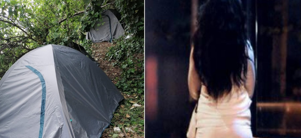 Costrette a prostituirsi 9 ore al giorno e a dormire in tende controllate da due aguzzini di 20 e 23 anni